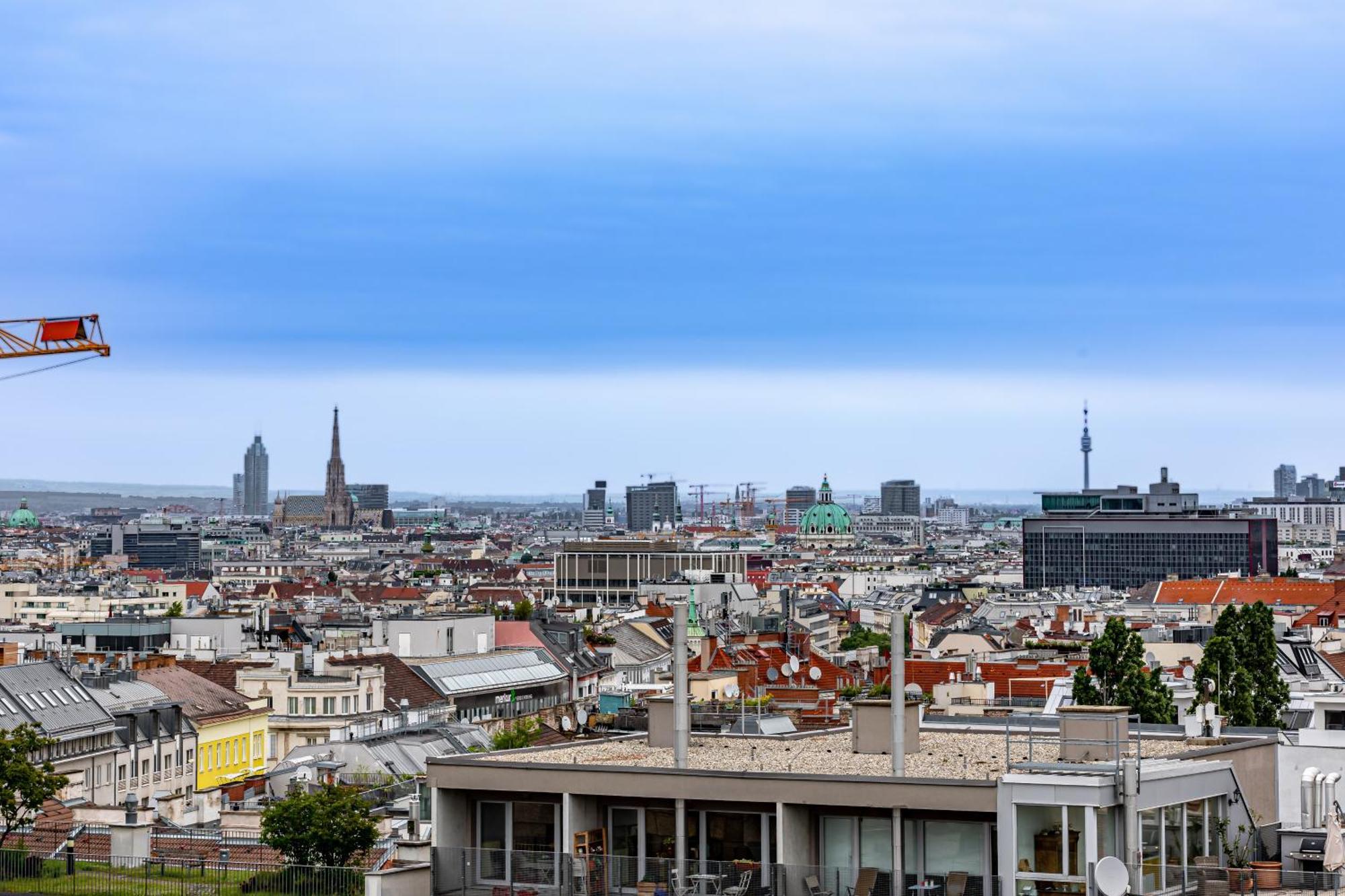 Vintage, View & Balcony By Jr City Apartments Vídeň Exteriér fotografie